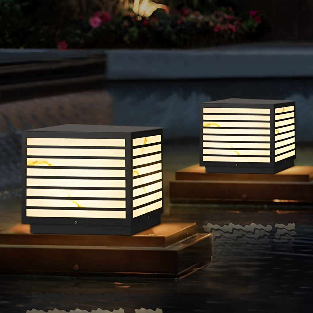 Home Pillar Light Modern Waterproof LED Outdoor Terrace Light
