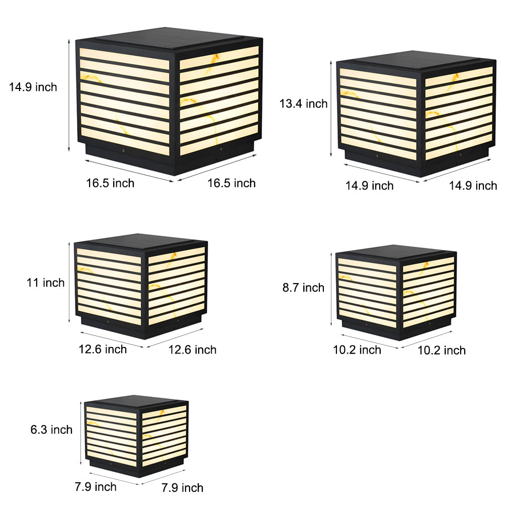 Home Pillar Light Modern Waterproof LED Outdoor Terrace Light