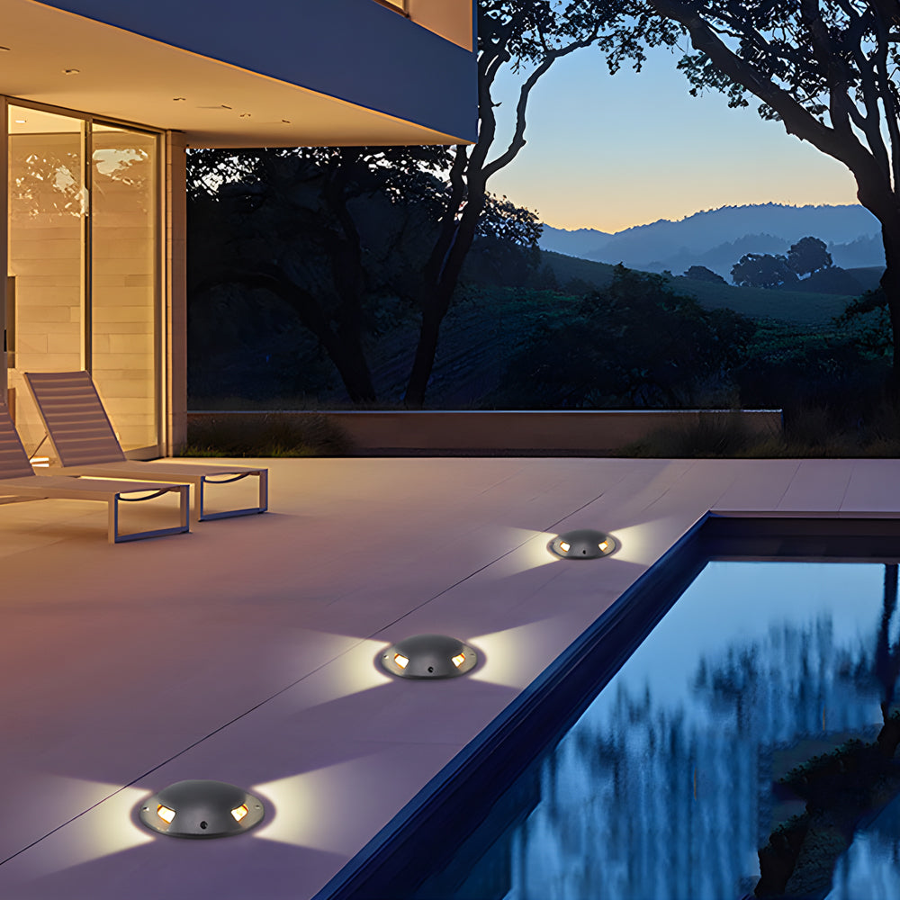 In Ground Low Voltage Landscape Lighting Step Lights
