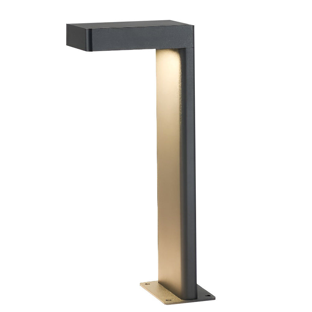 L Shaped Landscape Light Modern Outdoor Metal Path Light