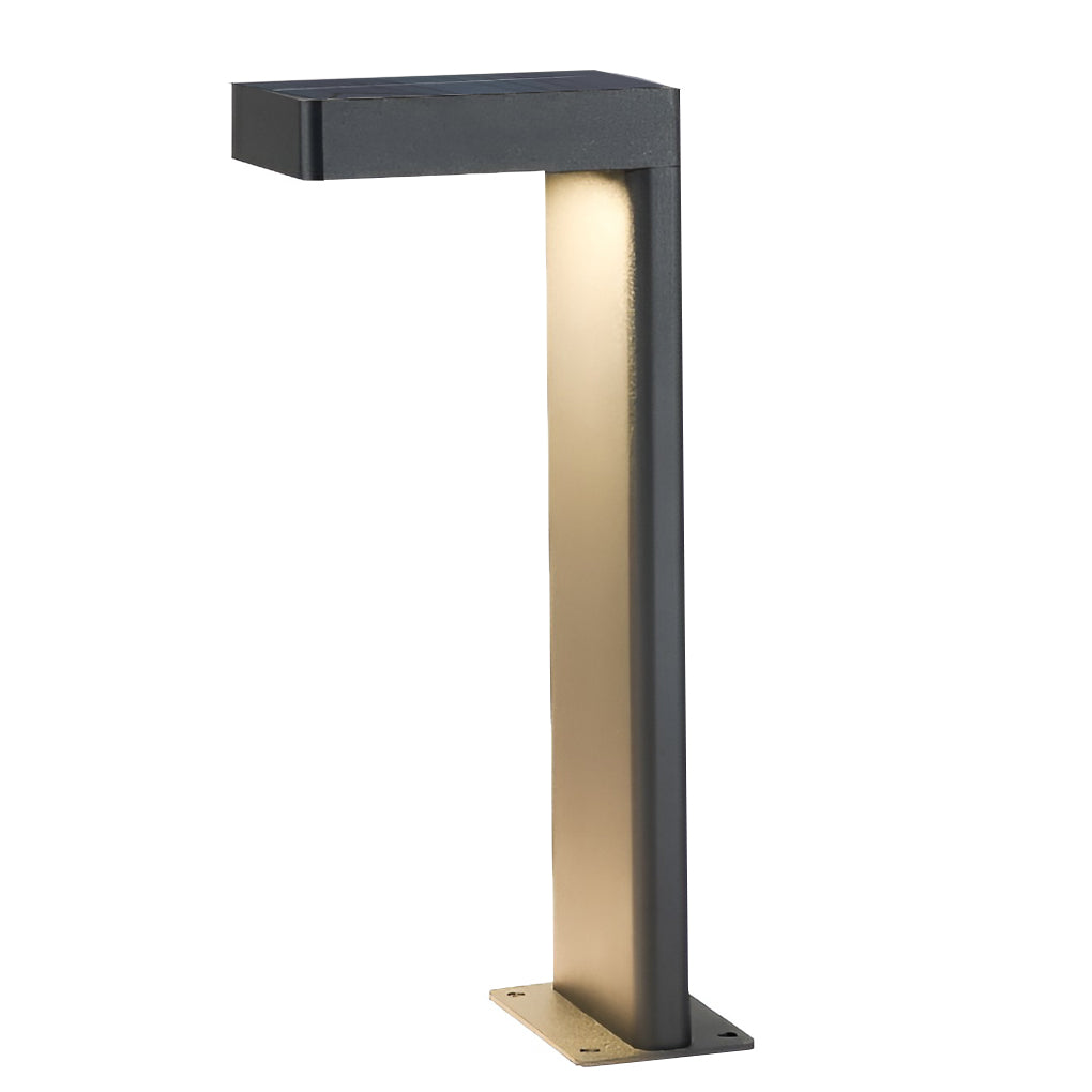 L Shaped Landscape Light Modern Outdoor Metal Path Light