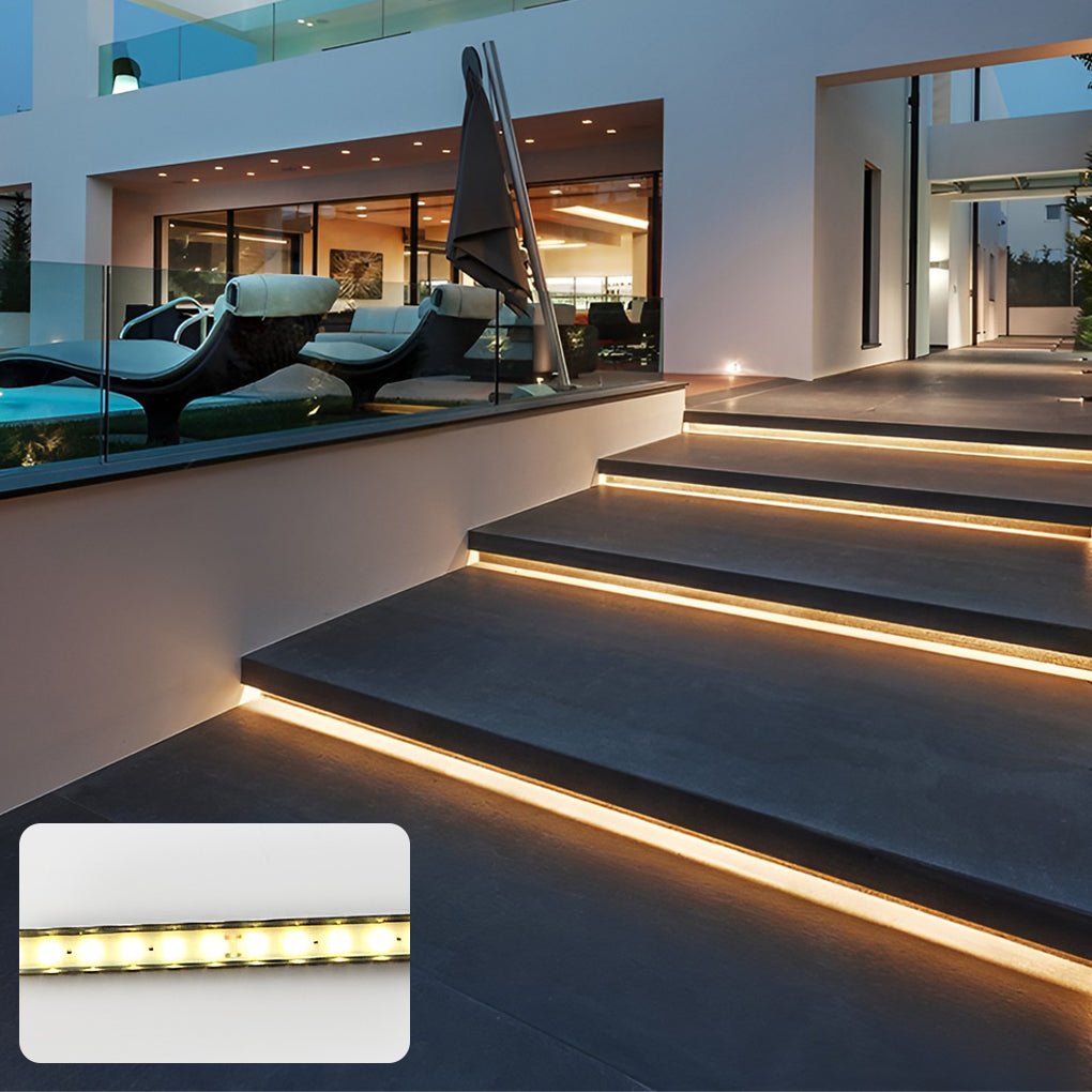 Exterior LED Step Lights Long Strip Decorative Lamp