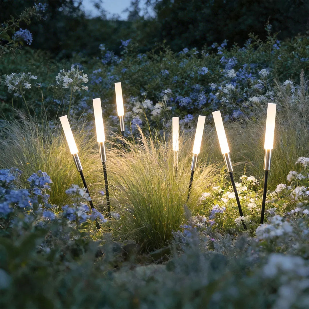 Landscape Light Spikes Outdoor LED Lawn Metal Light