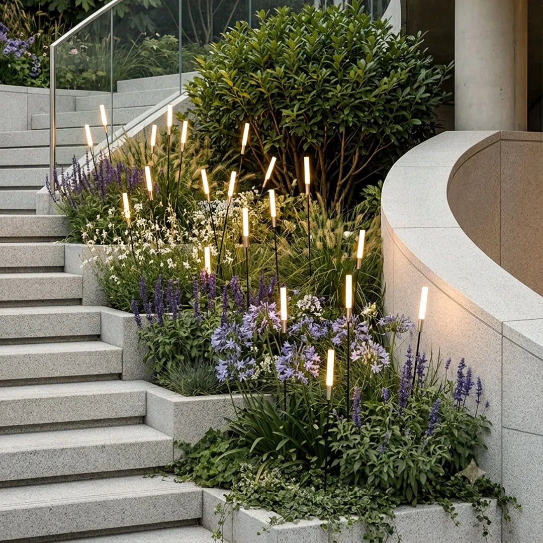 Landscape Light Spikes Outdoor LED Lawn Metal Light