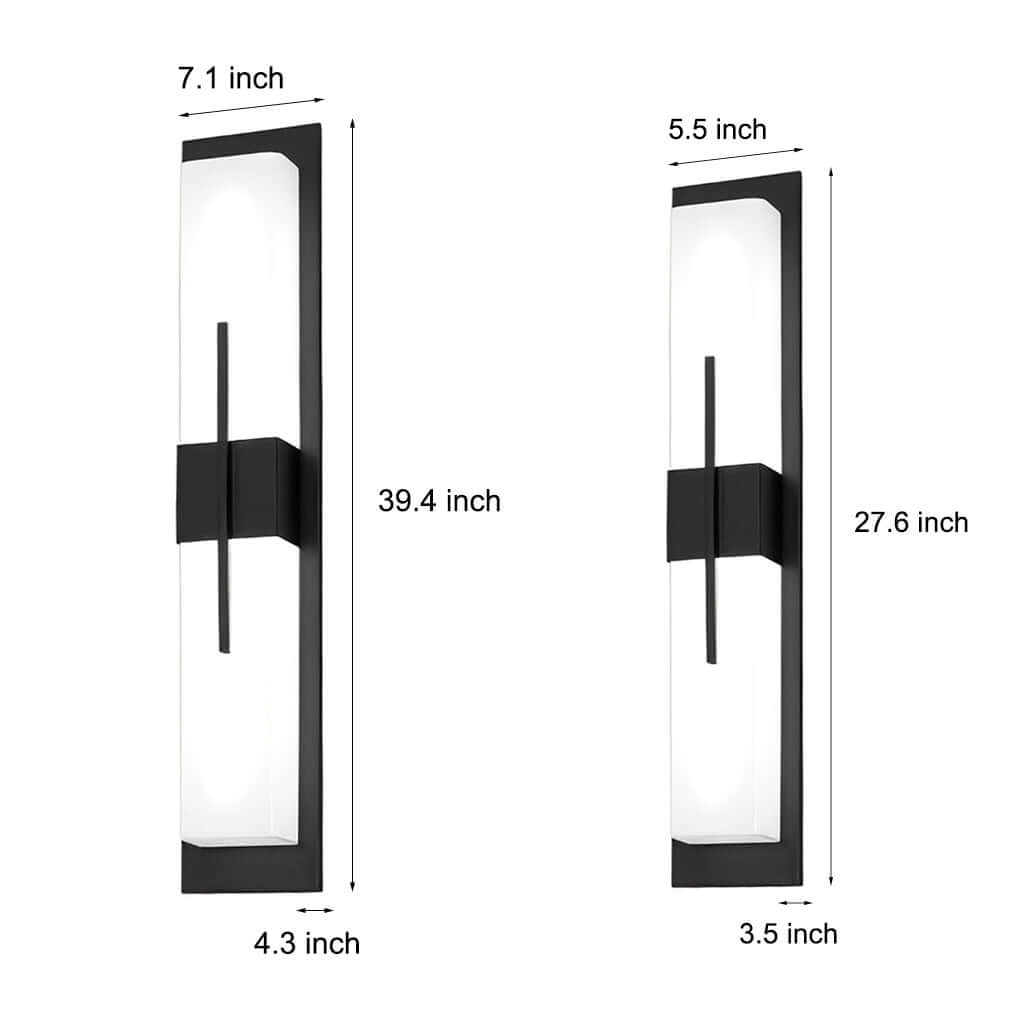 Large Outdoor Wall Light Fixtures Creative Waterproof Light