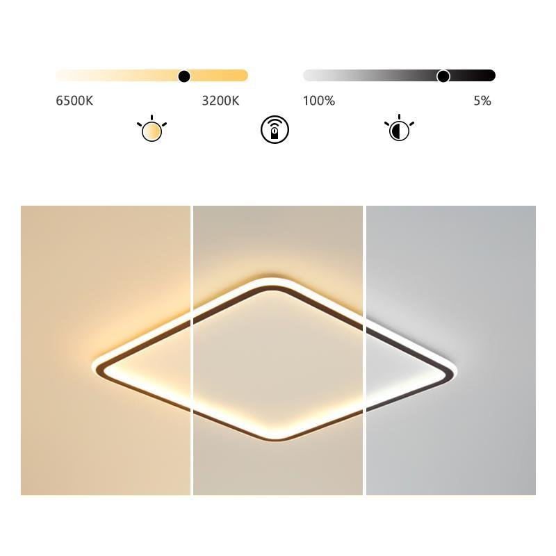 LED Ceiling Square Lights Industrial Recessed Light