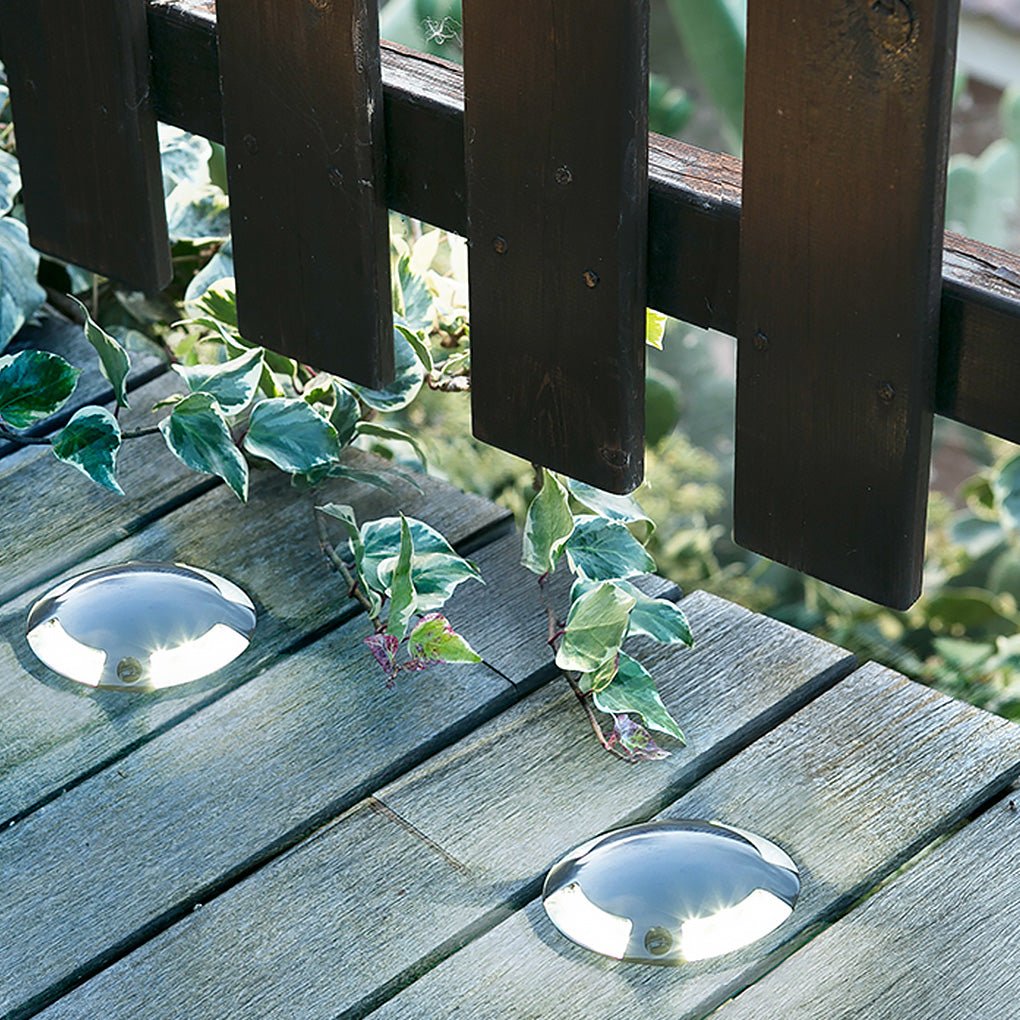 Metal Deck Lights Modern LED Recessed Waterproof Step Light