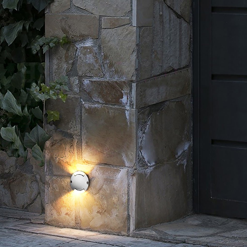 Metal Deck Lights Modern LED Recessed Waterproof Step Light