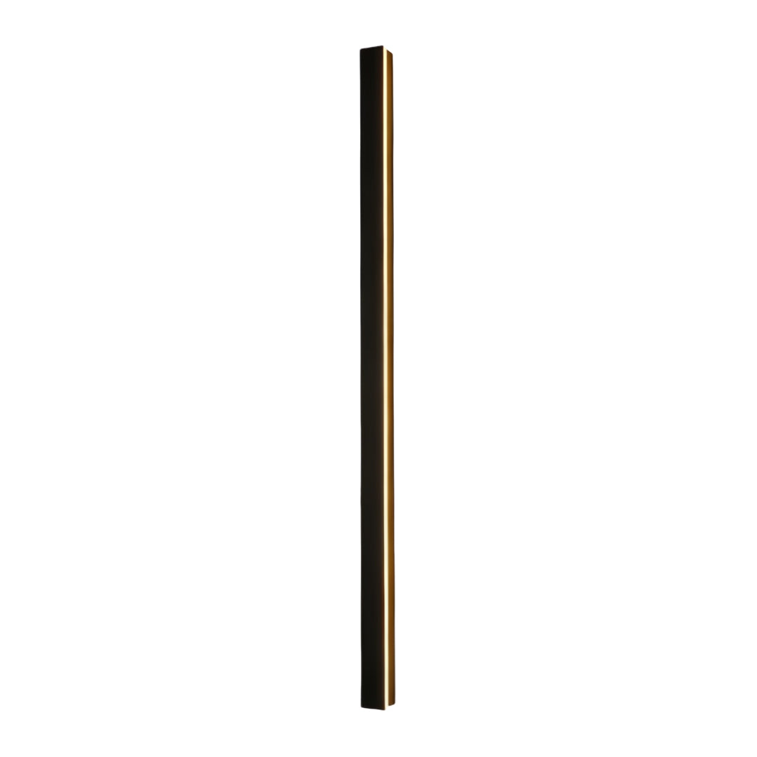 Long Black Outdoor Lights Modern LED Linear Wall Light