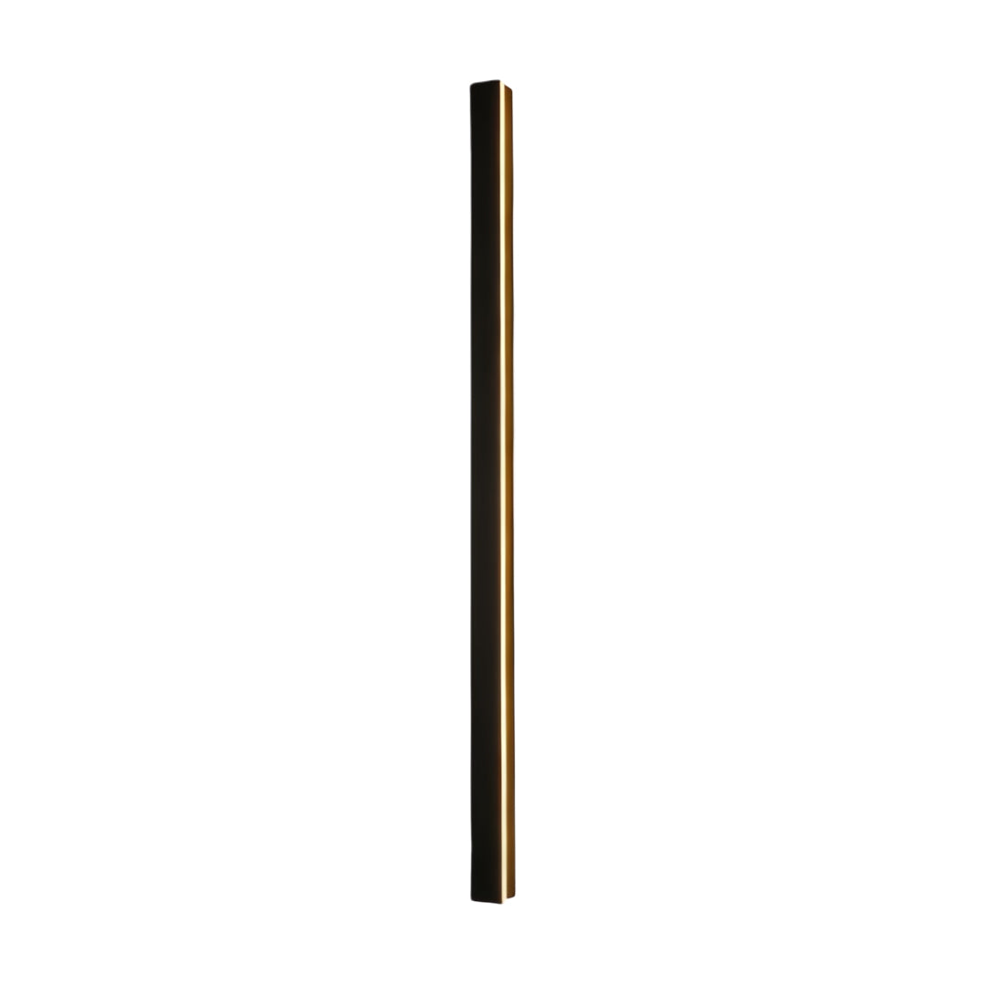 Long Black Outdoor Lights Modern LED Linear Wall Light