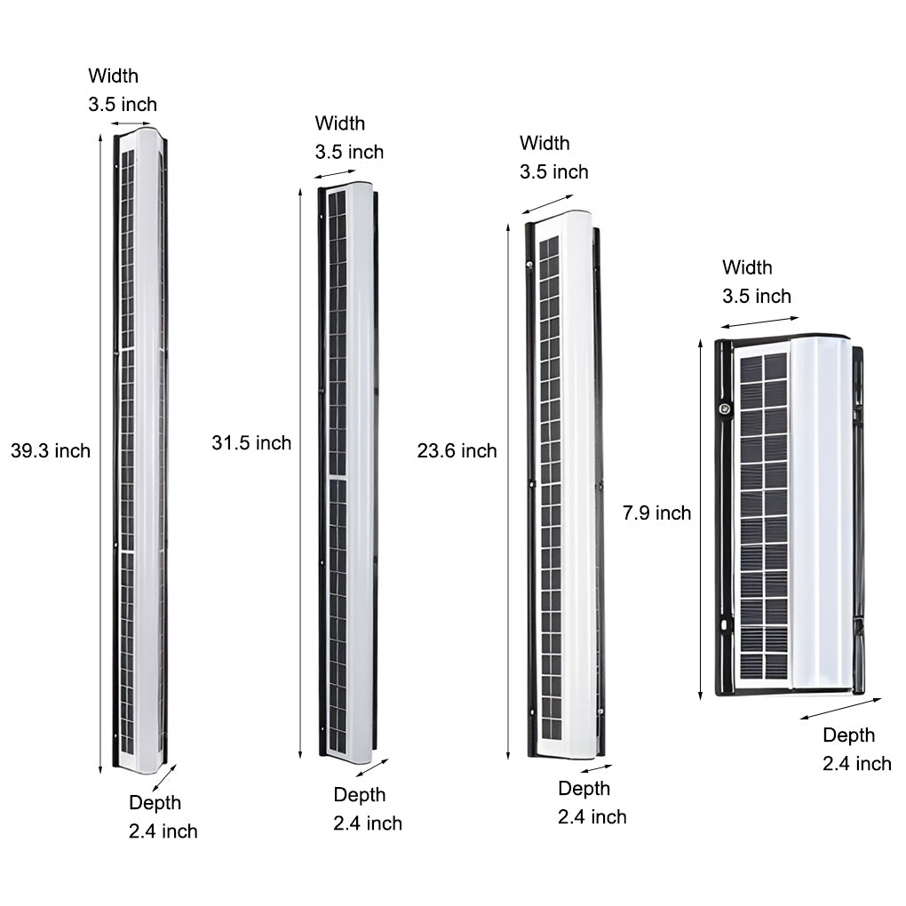 LED Wall Solar Light Outdoor Waterproof Linear Light