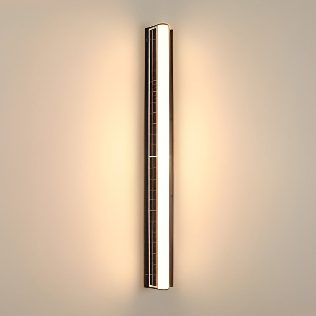 LED Wall Solar Light Outdoor Waterproof Linear Light