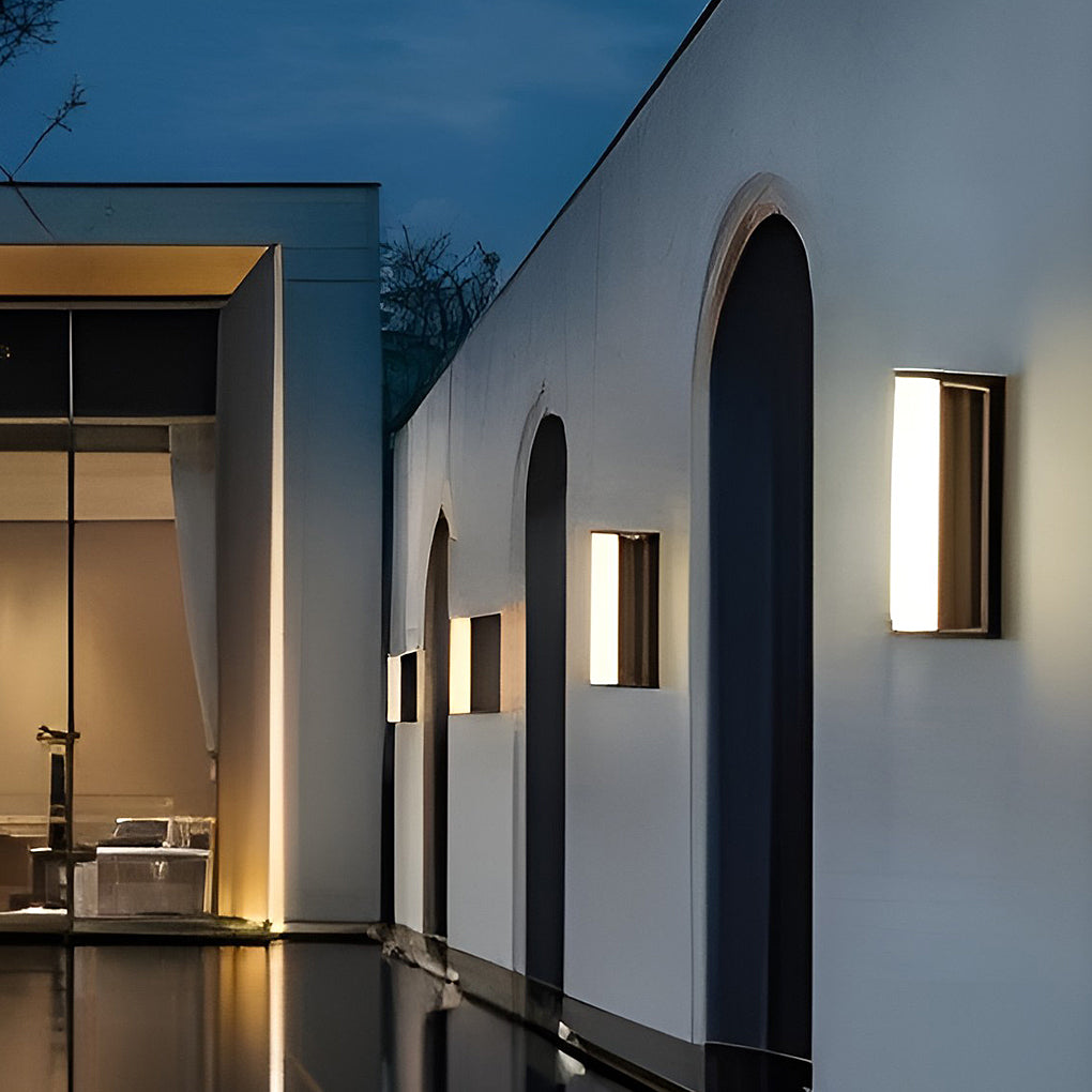 LED Wall Solar Light Outdoor Waterproof Linear Light