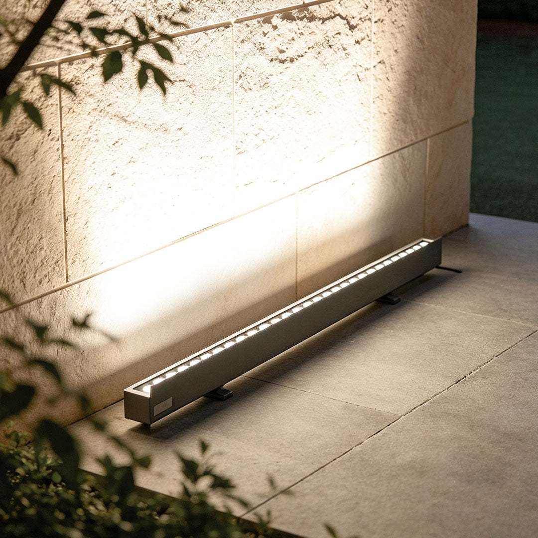 Linear LED Wall Washer Upward Outdoor Aluminum Light