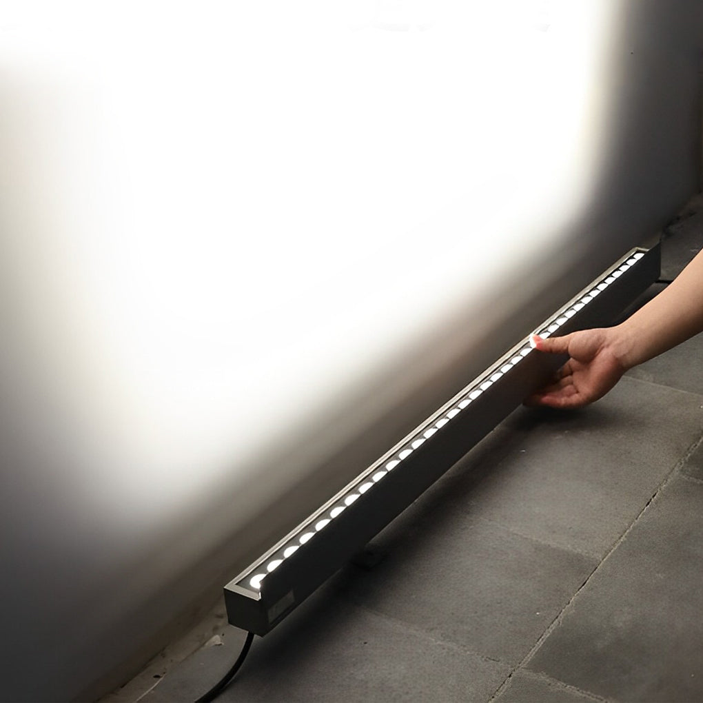 Linear LED Wall Washer Upward Outdoor Aluminum Light