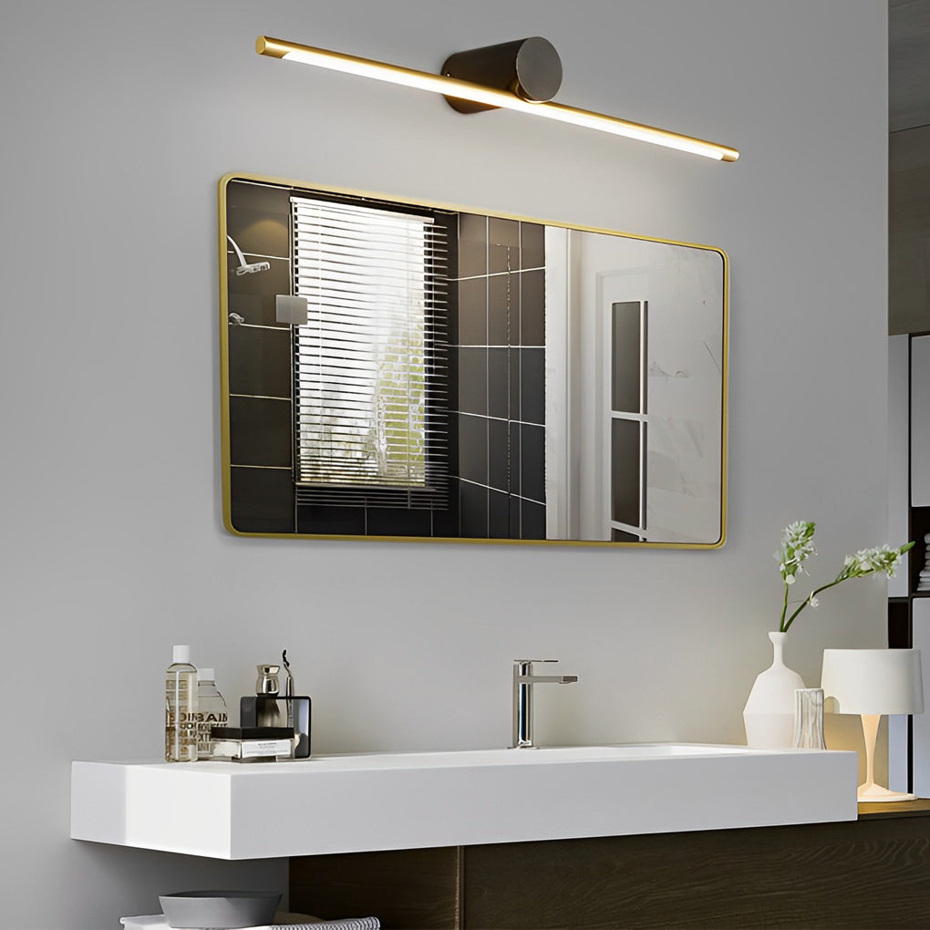 Linear Vanity Light Bar Dual-Color Bathroom Metal Light