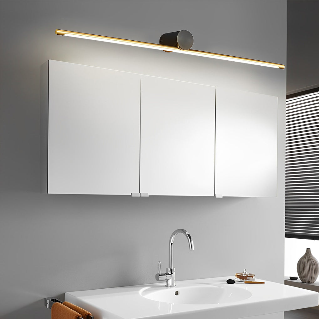 Linear Vanity Light Bar Dual-Color Bathroom Metal Light