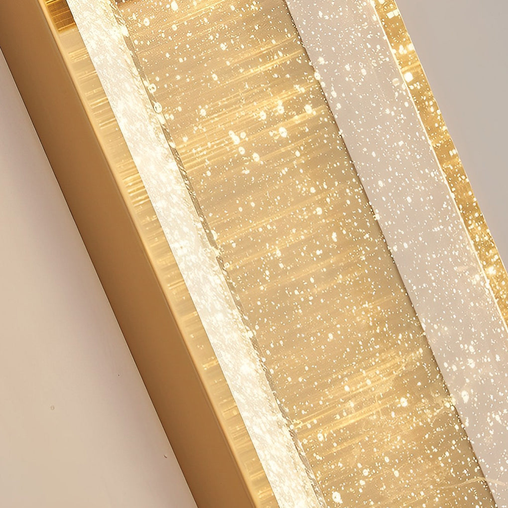 Luxury Modern Wall Lights Living Room LED Linear Crystal Lamp