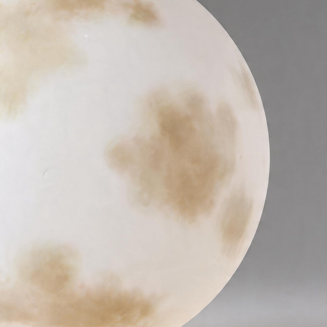 Moon Pillar Lights Modern Waterproof LED Resin Lamp