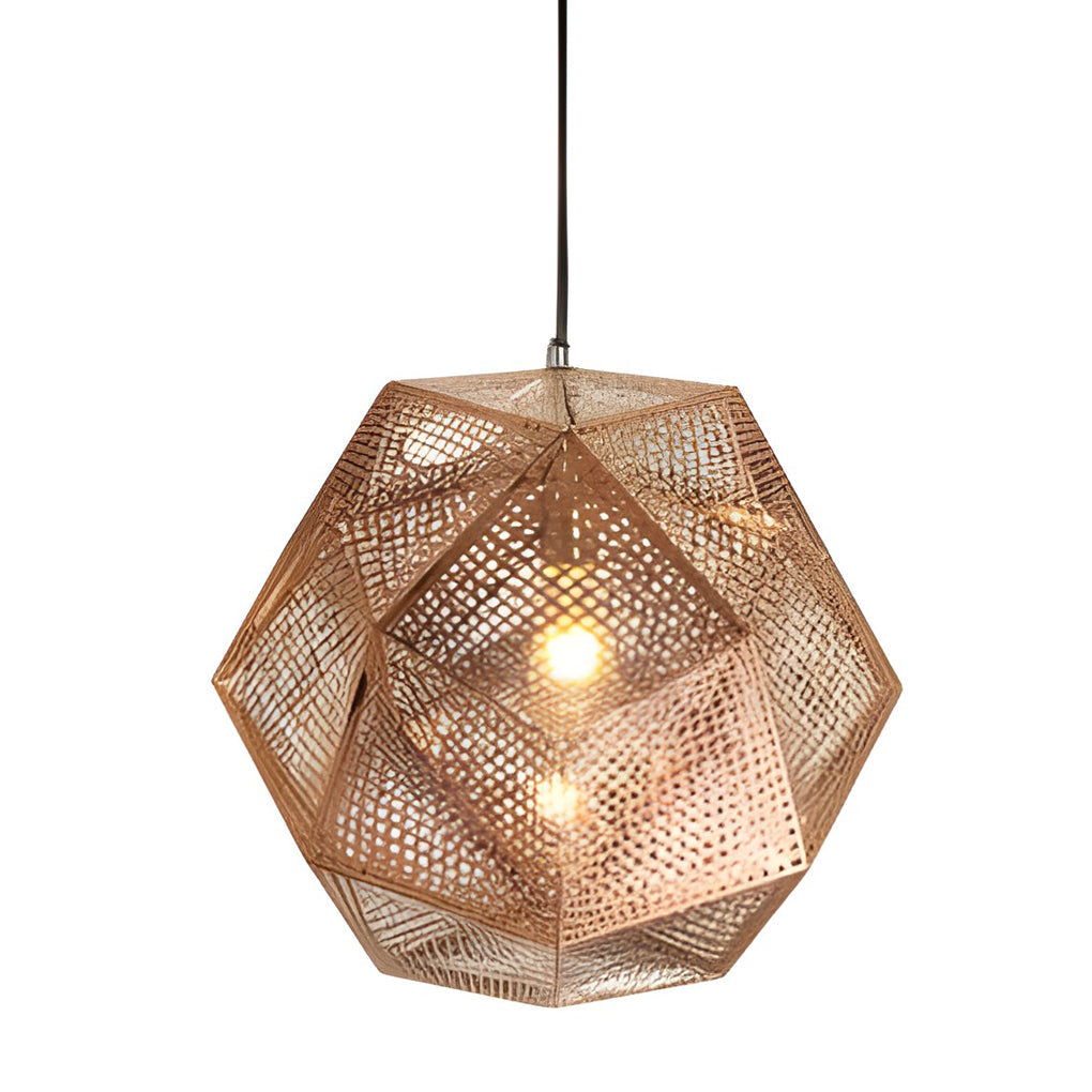 Metal Shade Pendant Light Modern Geometric Ceiling Light