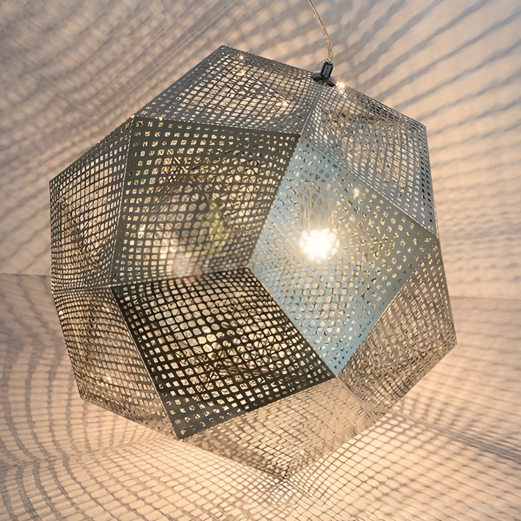Metal Shade Pendant Light Modern Geometric Ceiling Light