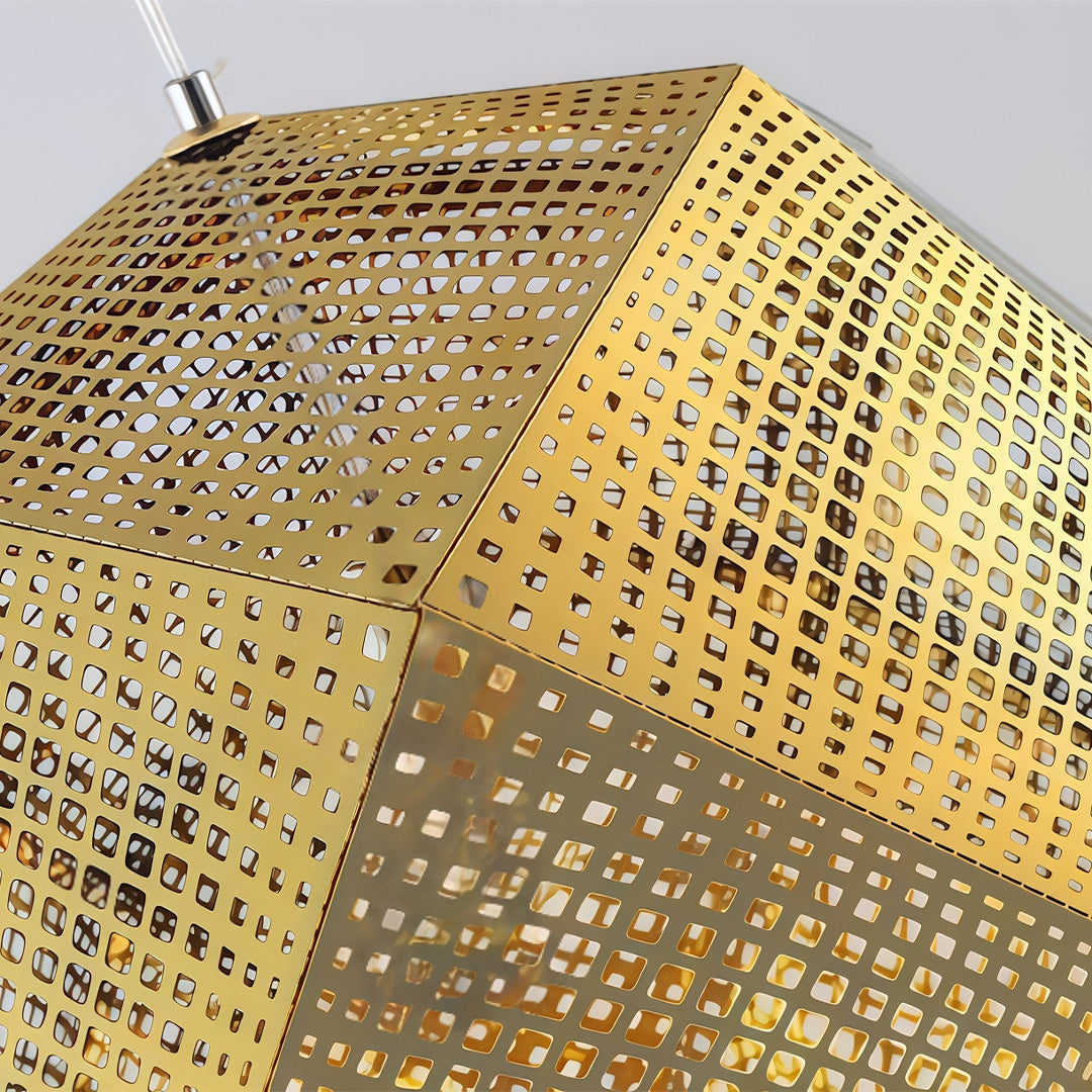 Metal Shade Pendant Light Modern Geometric Ceiling Light