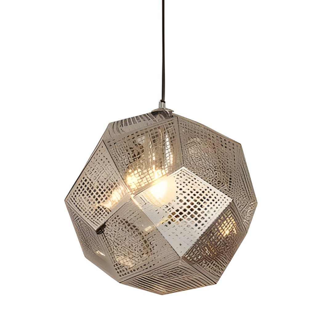 Metal Shade Pendant Light Modern Geometric Ceiling Light