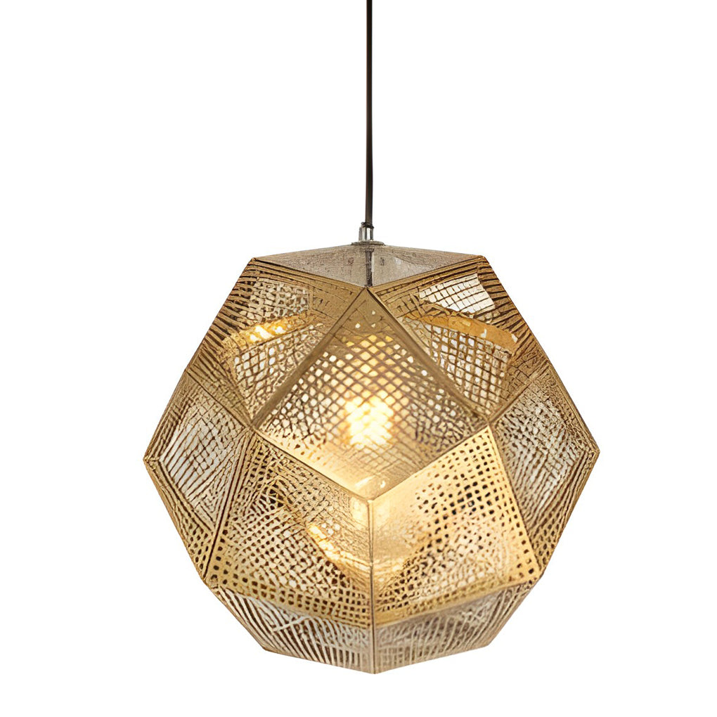 Metal Shade Pendant Light Modern Geometric Ceiling Light