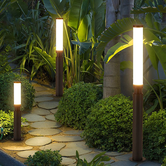 Residential Bollard Lights Outdoor Waterproof Garden Light