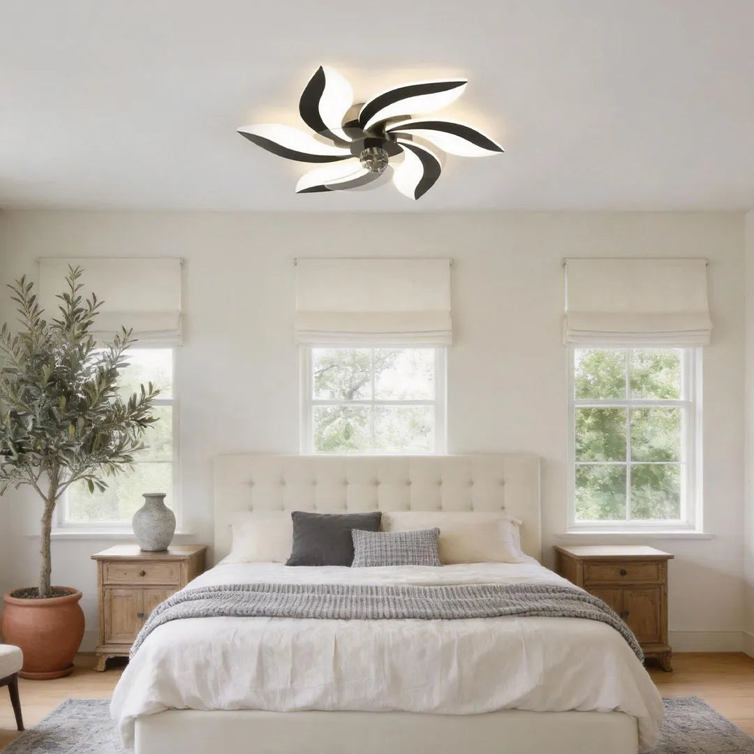 Decorative Ceiling Fans with Lights Nordic LED Light