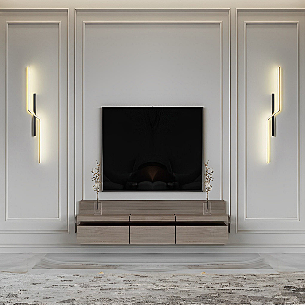 Modern Linear Wall Sconce Sleek Minimalist LED Decorative Wall Light