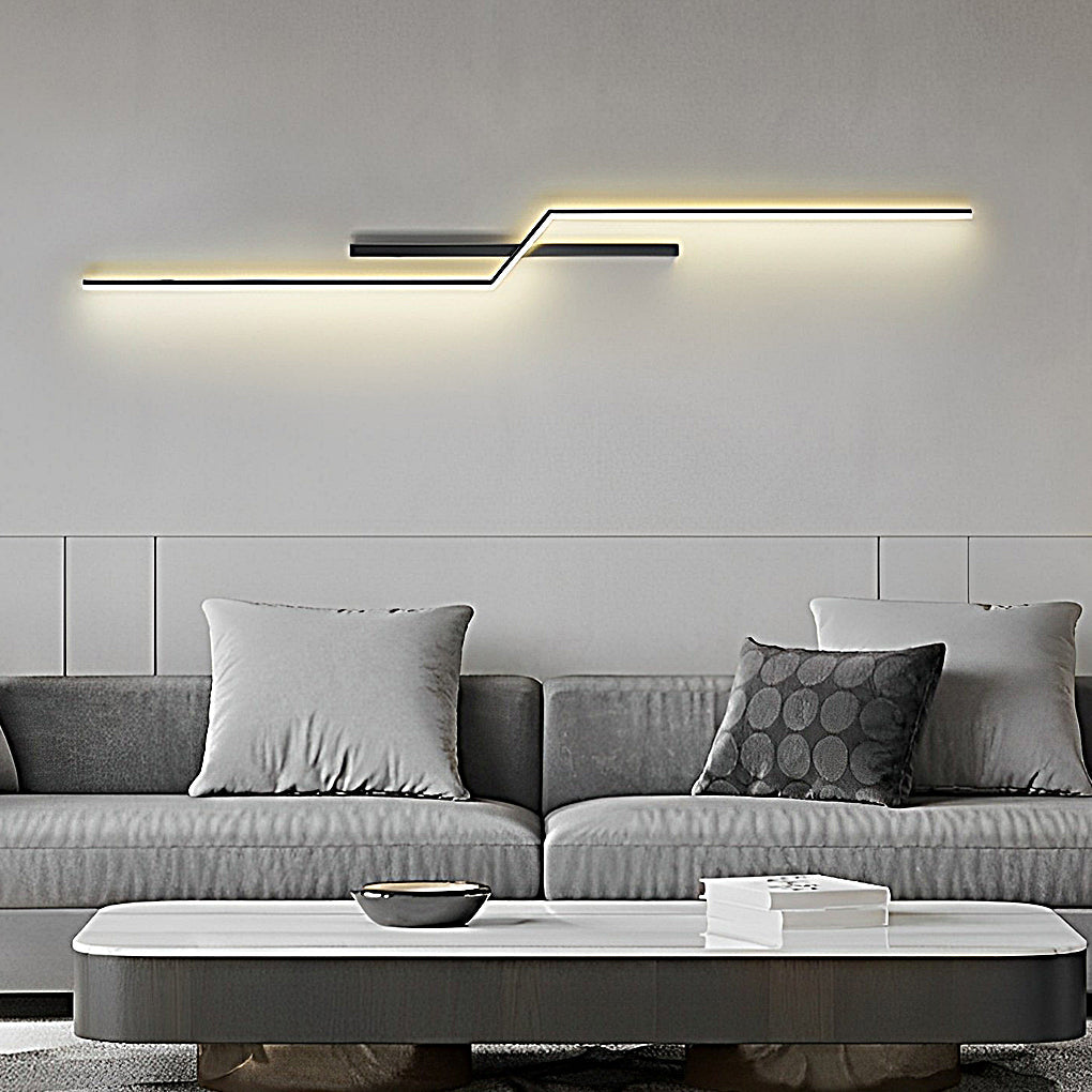 Modern Linear Wall Sconce Sleek Minimalist LED Decorative Wall Light