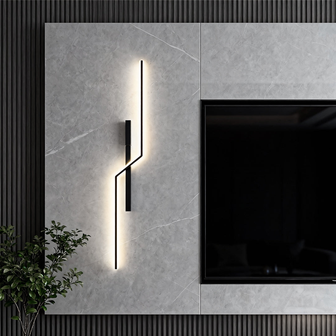 Modern Linear Wall Sconce Sleek Minimalist LED Decorative Wall Light
