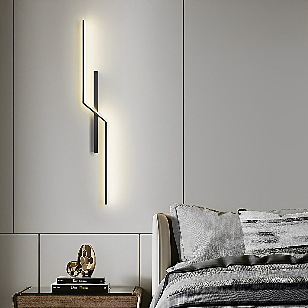 Modern Linear Wall Sconce Sleek Minimalist LED Decorative Wall Light