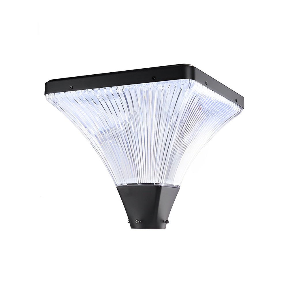 Night Street Light Striped Waterproof Square Modern Garden Lamp