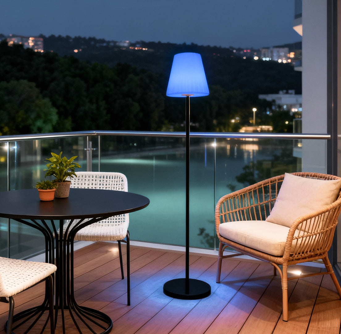 Modern Outdoor Floor Lamps Outdoor LED Metal Lights