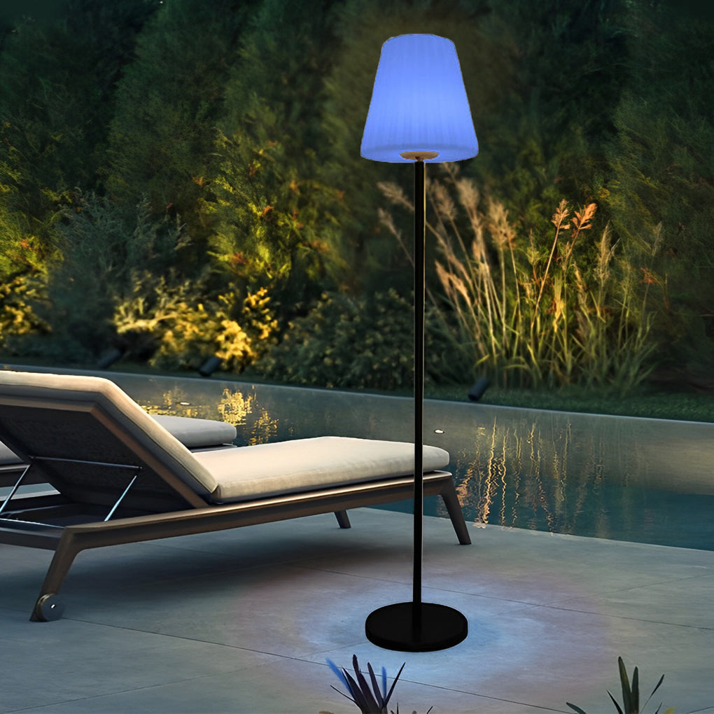 Modern Outdoor Floor Lamps Outdoor LED Metal Lights