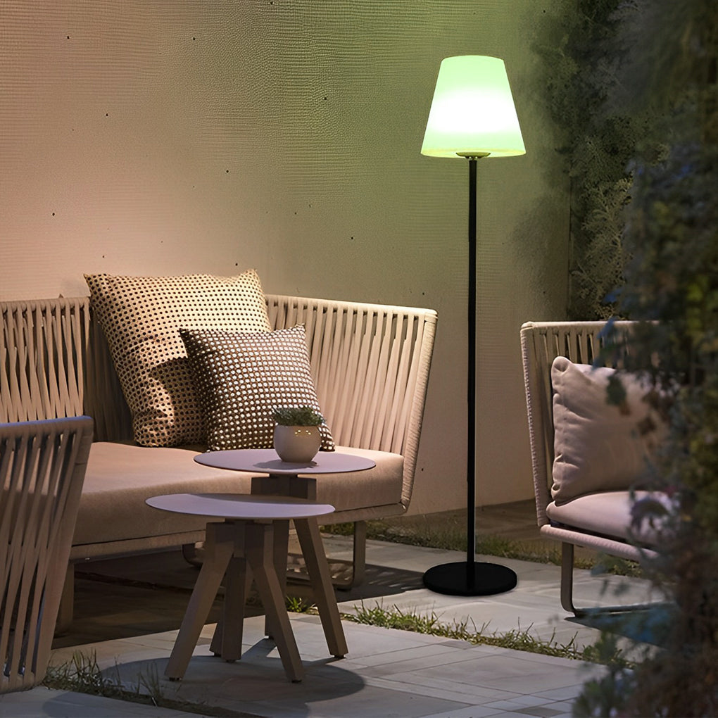 Modern Outdoor Floor Lamps Outdoor LED Metal Lights