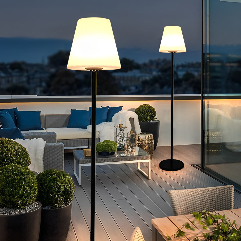 Modern Outdoor Floor Lamps Outdoor LED Metal Lights
