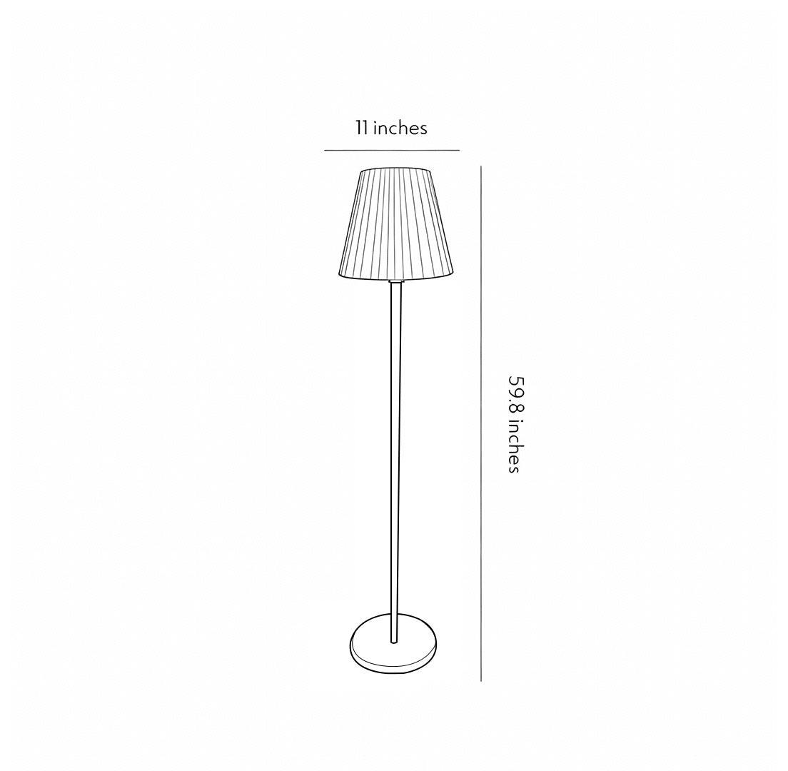 Modern Outdoor Floor Lamps Outdoor LED Metal Lights