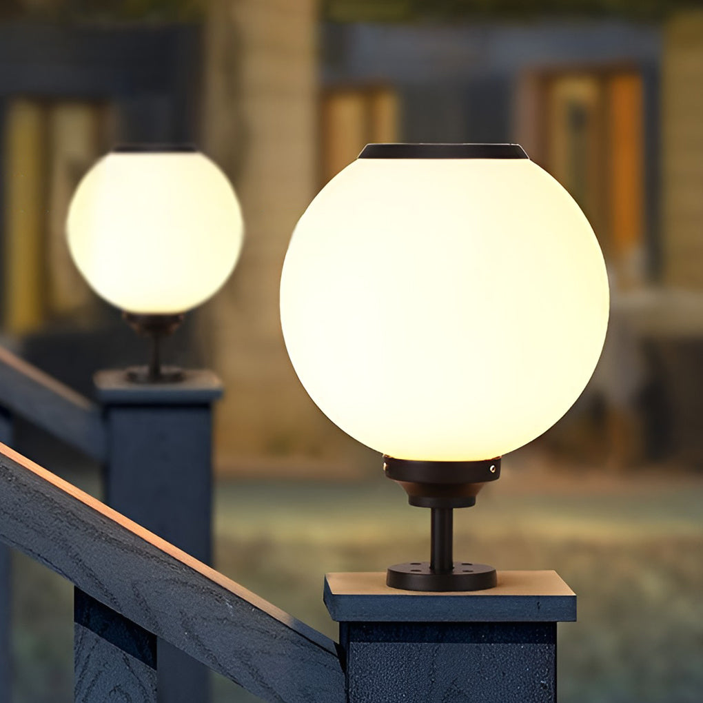 Outdoor Gate Pillar Lights Waterproof LED Solar Light