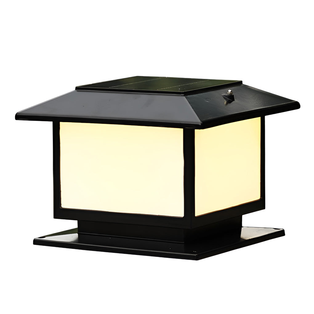 Modern Outdoor Pillar Lights LED Waterproof Fence Lights