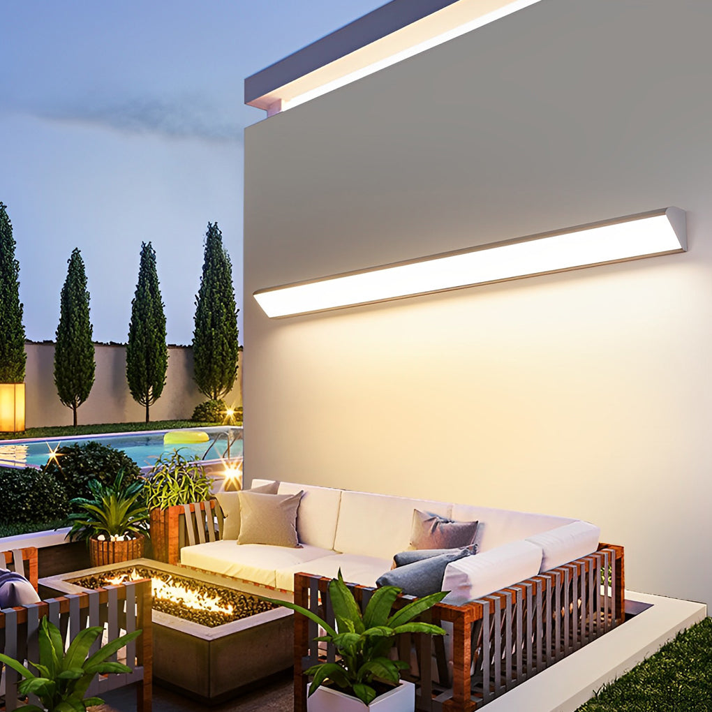 Exterior Wall Sconce Light Fixtures Modern Waterproof LED Light