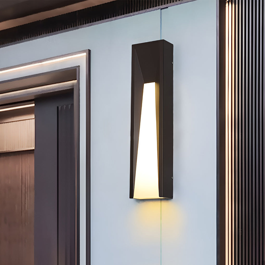 Top Rated Outdoor Wall Lights Modern Rectangular LED Light