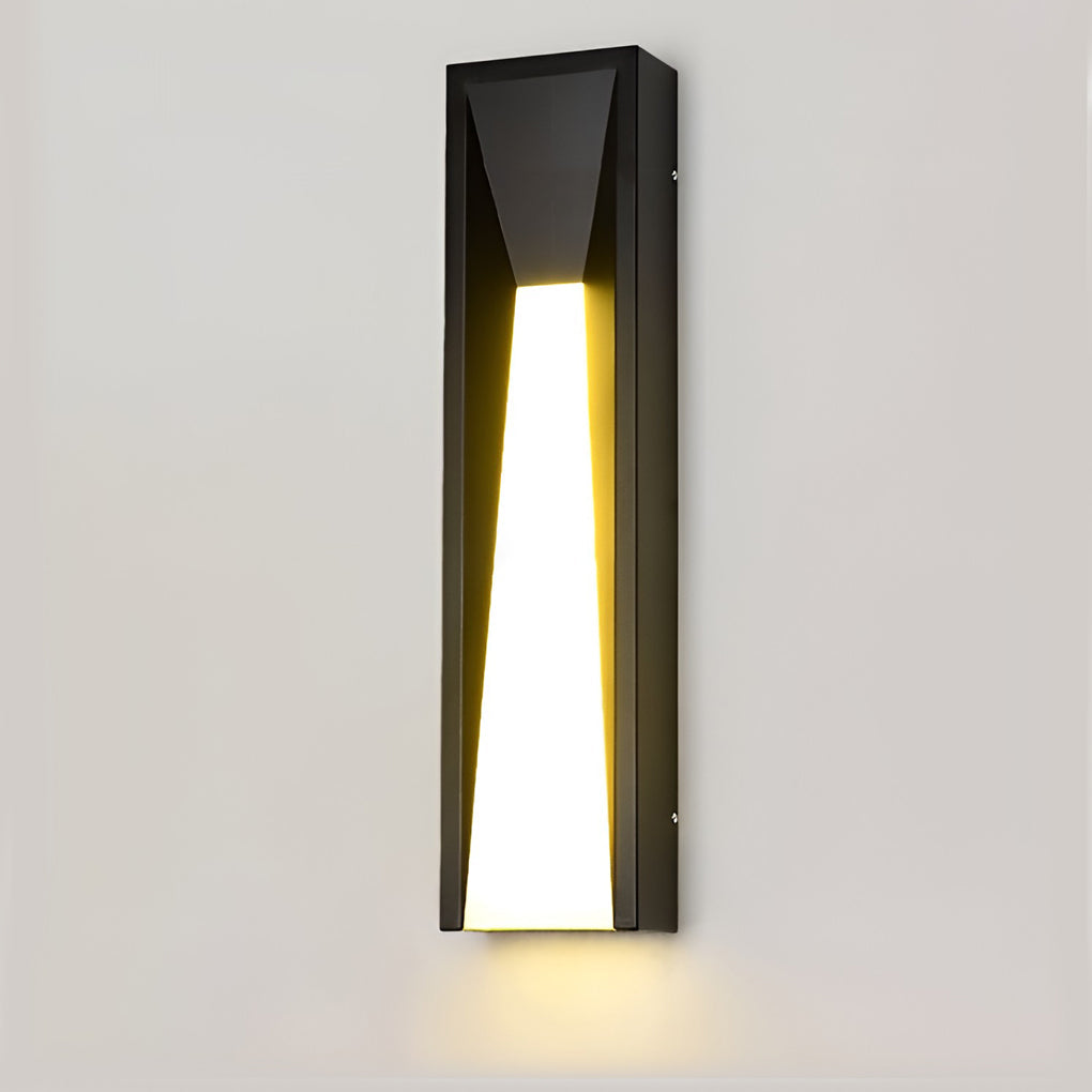 Top Rated Outdoor Wall Lights Modern Rectangular LED Light