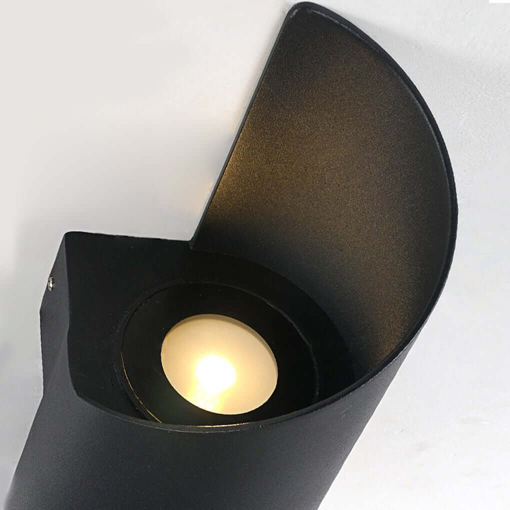 Modern Spiral Wall Light combines LED dual-sided lighting with modern aesthetics and durable waterproof construction.