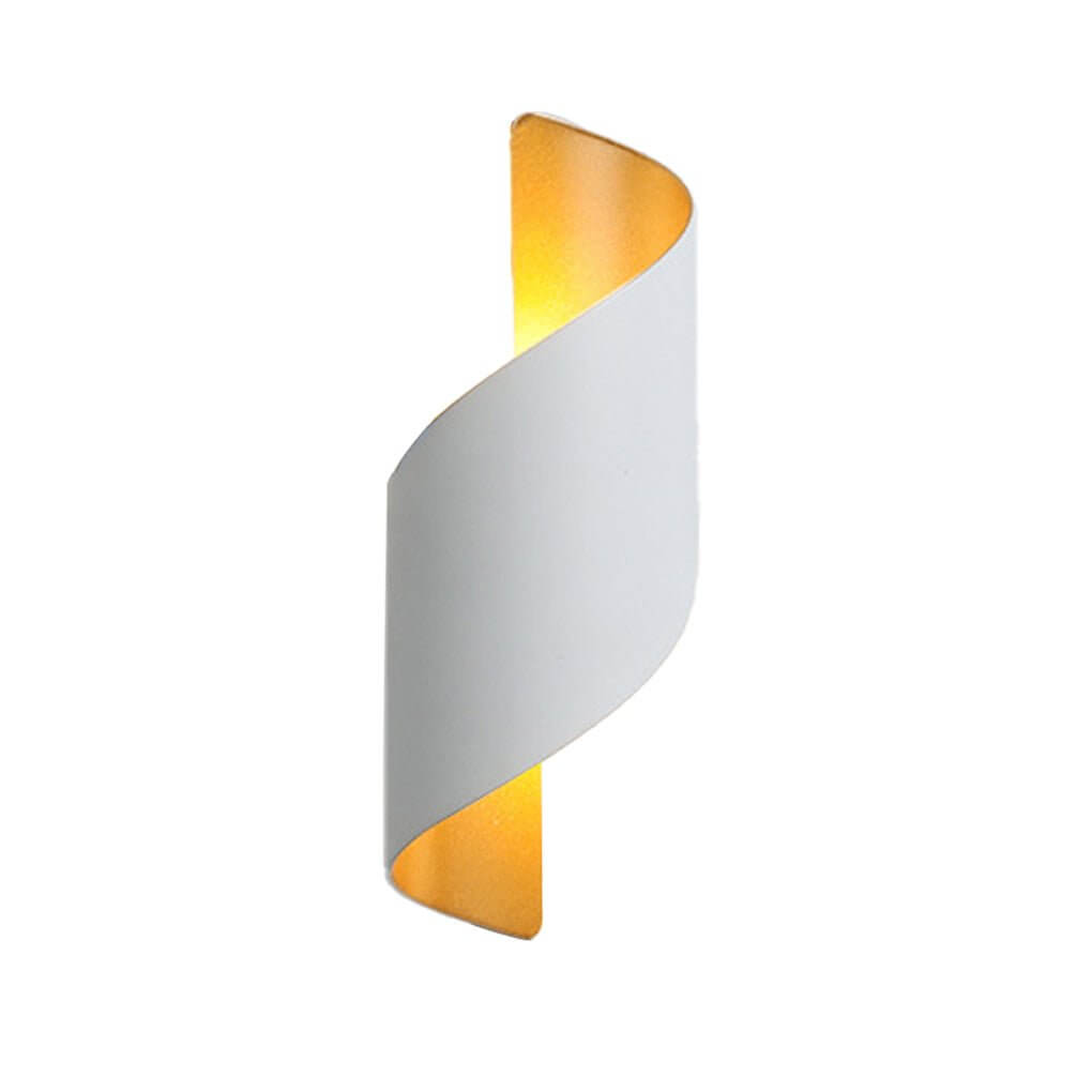 Modern Spiral Wall Light combines dual-sided LED illumination with a waterproof design for sleek and functional modern lighting solutions.