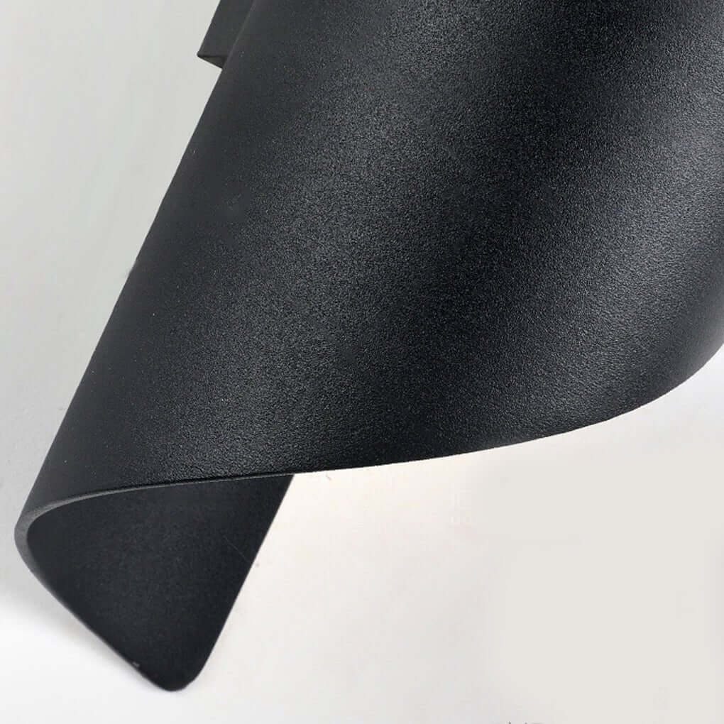 Modern Spiral Wall Light provides elegant dual-sided LED illumination, suitable for both indoor decor and outdoor waterproof applications.