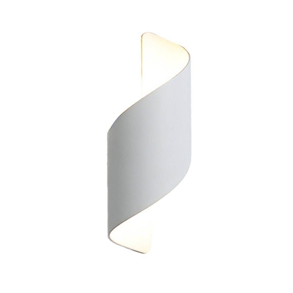 Modern Spiral Wall Light offers modern design with dual-sided LED lighting, enhancing both aesthetics and practical waterproof lighting.