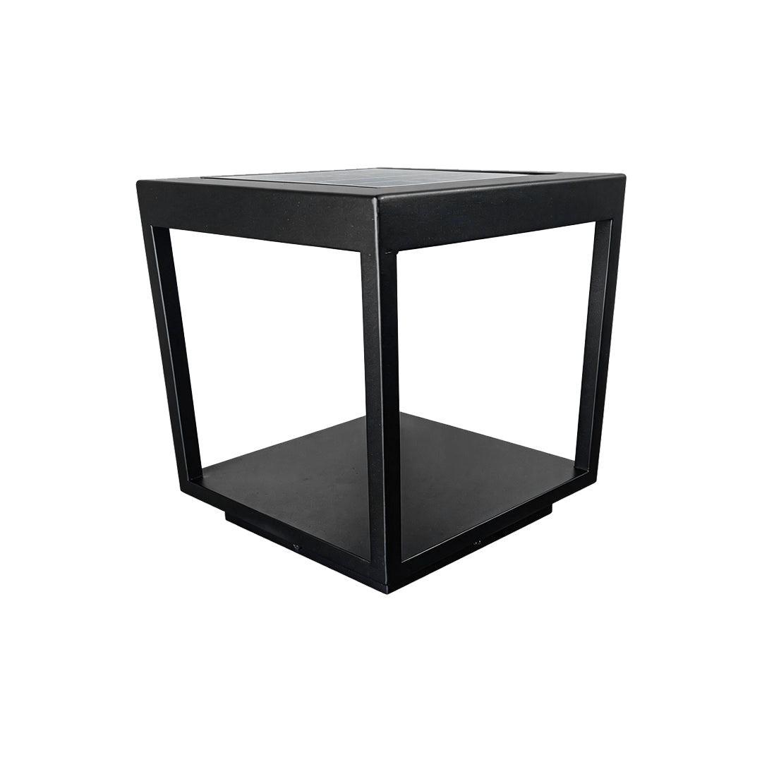Concrete Pillar Lights Modern Open-Frame Square LED Light